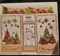 Mängden socker i Calendrier de l'avent Nestlé 2020