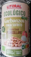 Mängden socker i Litoral ecológico garbanzos con sofrito
