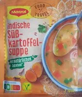 Mängden socker i Indische Süßkartoffelsuppe