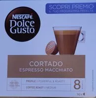 Mängden socker i Dolce gusto Cortado
