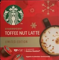 Mängden socker i Toffee nut latte
