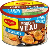 Mängden socker i Fond de veau dégraissé boîte