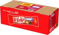 Mängden socker i KITKAT Chunky Barre au chocolat au Lait 40g