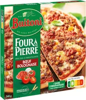 Mängden socker i BUITONI FOUR A PIERRE Pizza surgelée Bœuf Bolognaise 345g