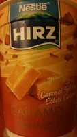 Mängden socker i HIRZ - CARAMEL