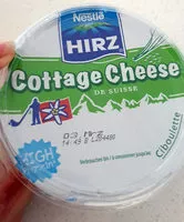 Mängden socker i Hirz Hüttenkäse