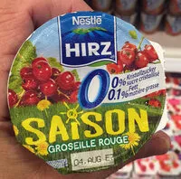Mängden socker i HIRZ SAISON Groseille Rouge