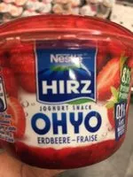 Mängden socker i Ohyo yaourt fraise