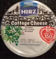 Mängden socker i Hirz cottage cheese