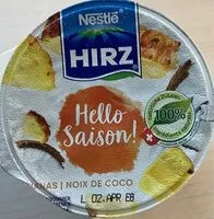 Mängden socker i Yogourt ananas et noix de coco