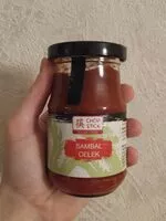 Mängden socker i Sambal oelek