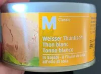 Mängden socker i Thon blanc