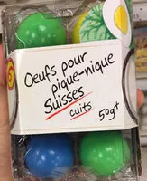Mängden socker i Œufs pour Pique-Nique