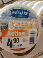 Mängden socker i Salade mexico