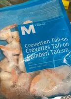 Mängden socker i Crevettes Tail-On