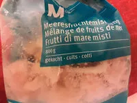 Mängden socker i Mélange De Fruits De Mer Cuits