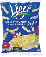 Mängden socker i Léger Frites au four