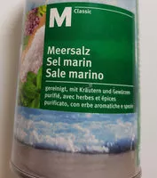 Mängden socker i Migros sel marin aux herbes
