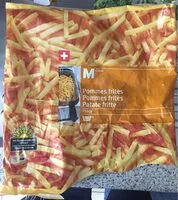 Mängden socker i Pommes frites