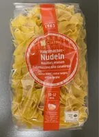 Mängden socker i Hausmacher-Nudeln