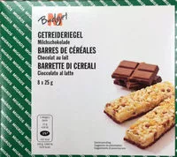 Mängden socker i M-budget Bastoncini Di Cereali Cioccolat