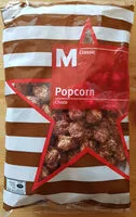 Mängden socker i Popcorn avec sucre et cacao