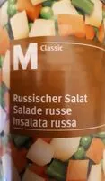 Mängden socker i Salade Russe