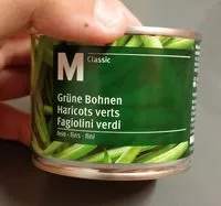 Mängden socker i Grüne Bohnen