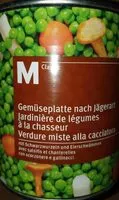 Mängden socker i Jardinière de légumes à la chasseur