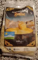 Mängden socker i Appenzeller Fondue