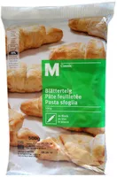 Mängden socker i Pâte feuilletée en bloc