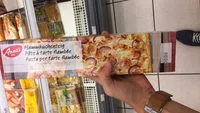Mängden socker i Pâte à tarte flambée