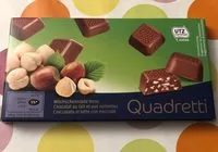 Mängden socker i Quadretti, Nuss