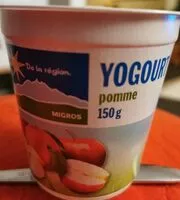 Mängden socker i Yogurt pomme