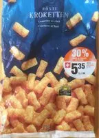 Mängden socker i Croquettes de rösti