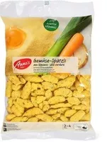Mängden socker i Spätzli aux légumes