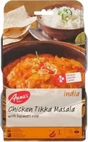 Mängden socker i Chicken Tikka Masala