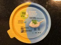 Mängden socker i Creme fraiche 35% sans lactose