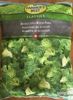 Mängden socker i Rosettes de brocoli