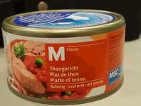 Mängden socker i Piatto di tonno