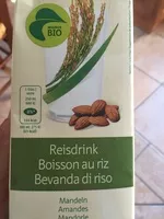 Mängden socker i Reis- Mandeldrink
