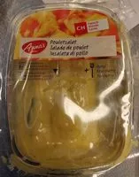 Mängden socker i Salade de poulet