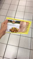 Mängden socker i Cuisses inférieurs de poulets