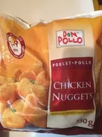 Mängden socker i Chicken Nuggets Poulet