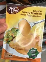 Mängden socker i Sauce curry Madras