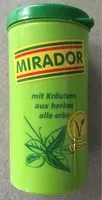 Mängden socker i Mirador Aux herbes