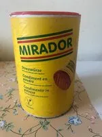 Mängden socker i Mirador