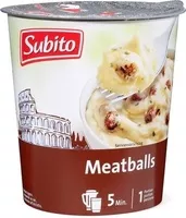 Mängden socker i Subito meatballs