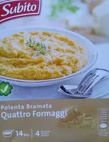 Mängden socker i Polenta Bramata Quattro Formaggi
