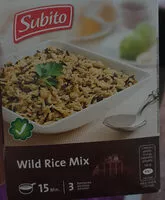 Mängden socker i Mélange de riz sauvage